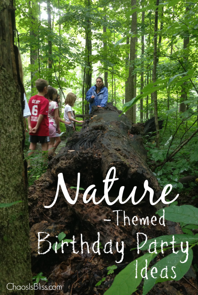 Nature-Themed Birthday Party Ideas