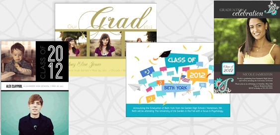 Ink Garden Graduation Announcements