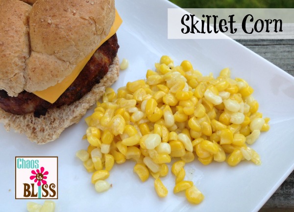 Skillet Corn Recipe | ChaosIsBliss.com