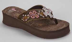 Justin Myra Platform Flip Flop