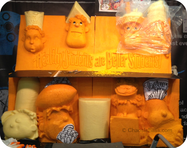 Indiana State Fair 2013 Cheese Sculpture