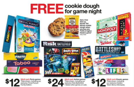 Target free cookie dough