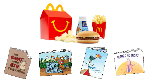 McDonalds Happy Meal Books