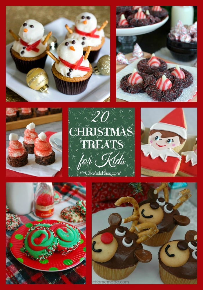 Easy Christmas treats for kids to make in the kitchen, or simply just to eat! It's the baking season and your kids will love these!