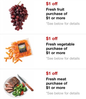 Target mobile coupons