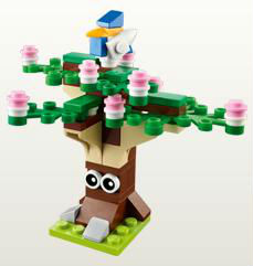 Lego Mini Build Spring Tree