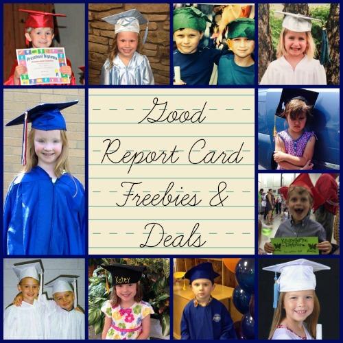 Good Report Card Freebies & Deals