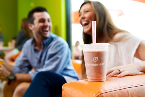 Orange Leaf Smoothie