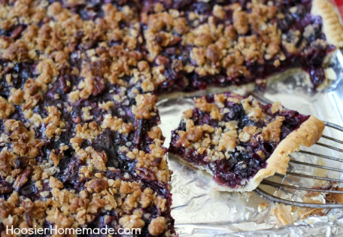 Blueberry Slab Pie