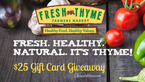 fresh thyme indianapolis