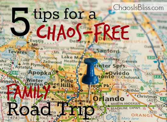 Driving on a family vacation doesn't have to be stressful! Here are 5 family travel tips for a chaos-free road trip.