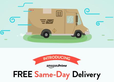 Amazon same day free delivery