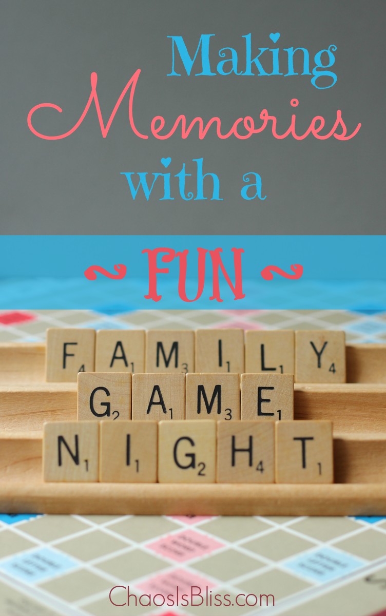 Make memories with a fun family game night! Easy tips to have a family game night, and including grandparents!