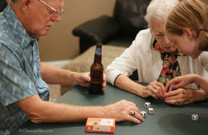 Make memories with a fun family game night! Easy tips to have a family game night, and including grandparents!