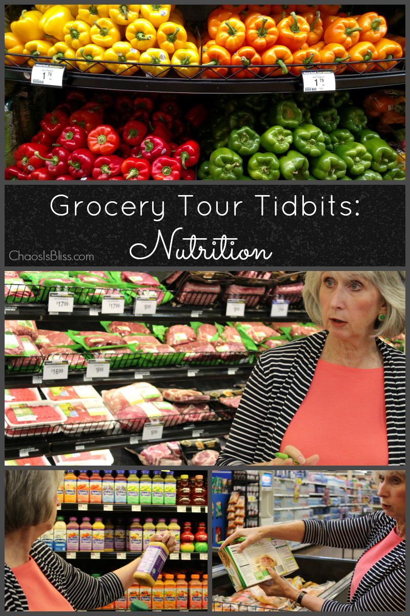 Learn important nutrition information in this grocery tour by a registered dietitian.