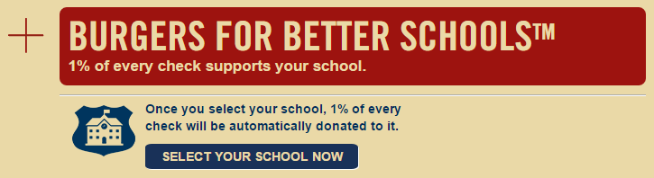Red Robin Burgers for Better Schools